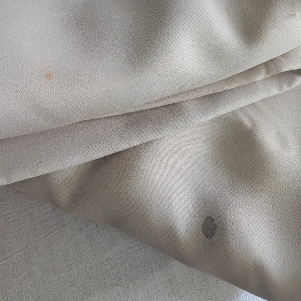 Pair of Blackout Curtain Panel Beige‎ Grommet Top Minimalist Neutral READ
